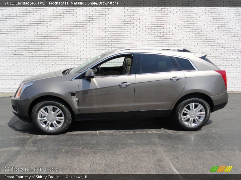 Mocha Steel Metallic / Shale/Brownstone 2011 Cadillac SRX FWD