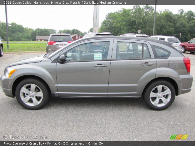 Mineral Gray Metallic / Dark Slate/Medium Graystone 2011 Dodge Caliber Mainstreet