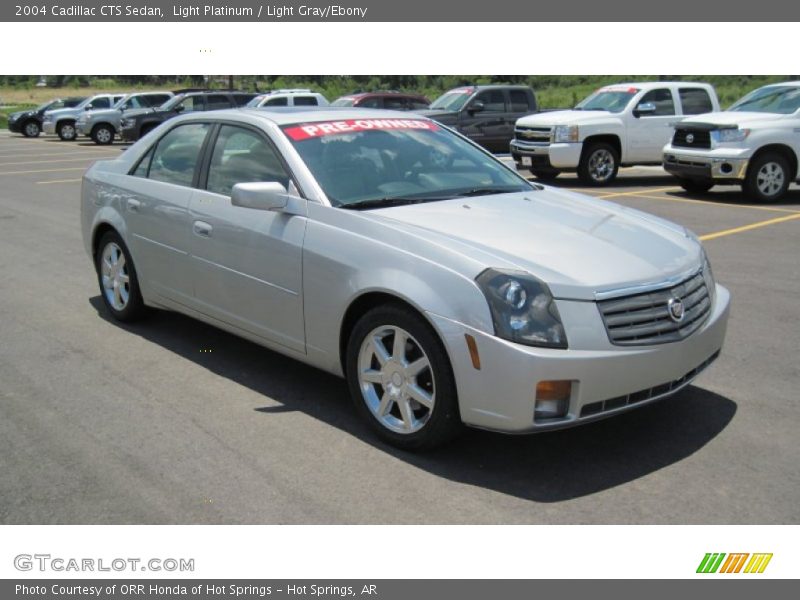 Light Platinum / Light Gray/Ebony 2004 Cadillac CTS Sedan