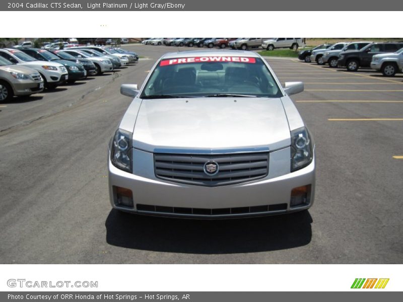 Light Platinum / Light Gray/Ebony 2004 Cadillac CTS Sedan