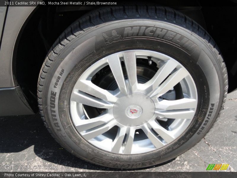 Mocha Steel Metallic / Shale/Brownstone 2011 Cadillac SRX FWD
