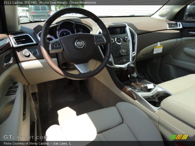 Mocha Steel Metallic / Shale/Brownstone 2011 Cadillac SRX FWD