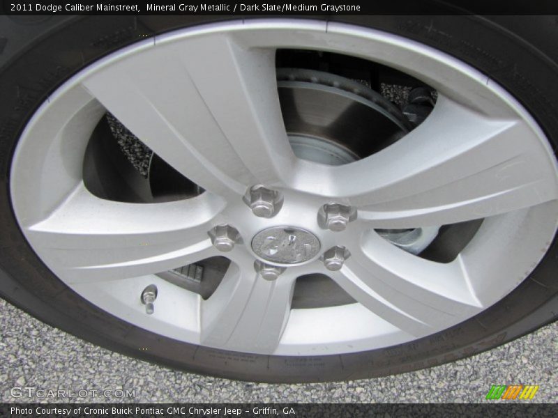 Mineral Gray Metallic / Dark Slate/Medium Graystone 2011 Dodge Caliber Mainstreet
