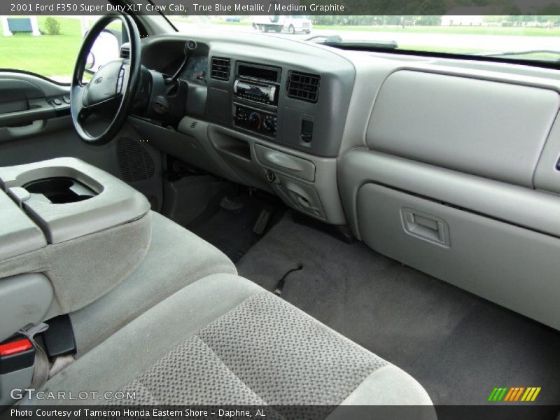  2001 F350 Super Duty XLT Crew Cab Medium Graphite Interior