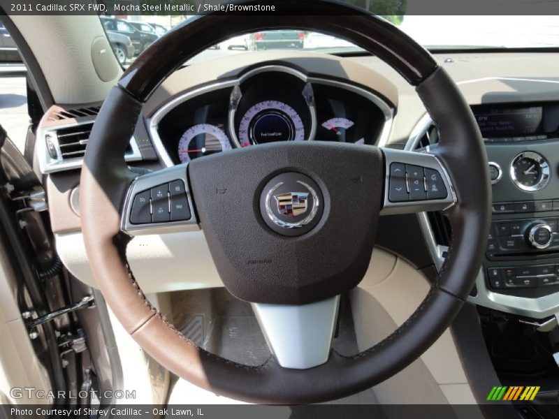 Mocha Steel Metallic / Shale/Brownstone 2011 Cadillac SRX FWD