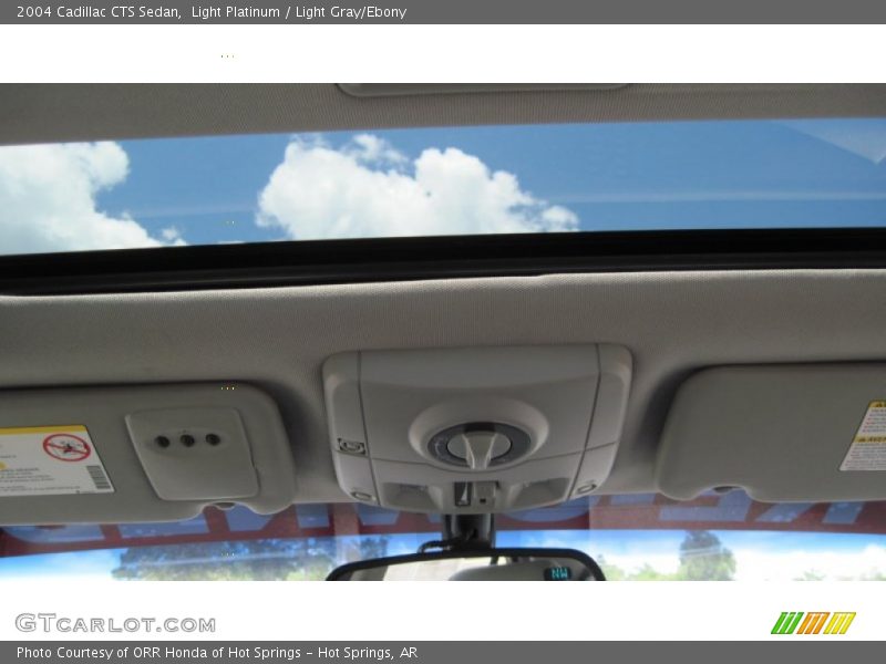 Light Platinum / Light Gray/Ebony 2004 Cadillac CTS Sedan