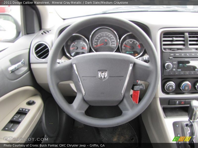 Mineral Gray Metallic / Dark Slate/Medium Graystone 2011 Dodge Caliber Mainstreet