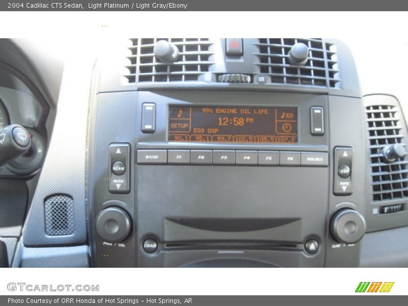 Light Platinum / Light Gray/Ebony 2004 Cadillac CTS Sedan