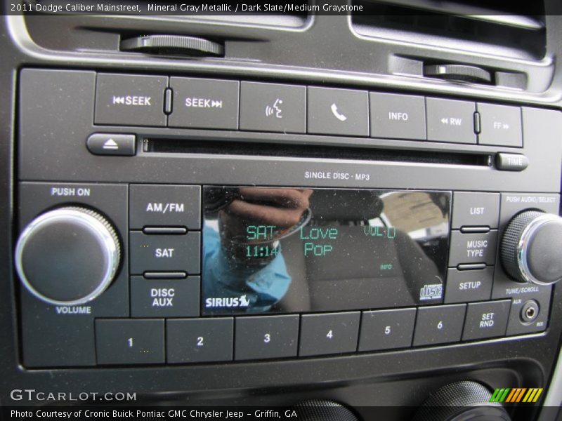 Mineral Gray Metallic / Dark Slate/Medium Graystone 2011 Dodge Caliber Mainstreet