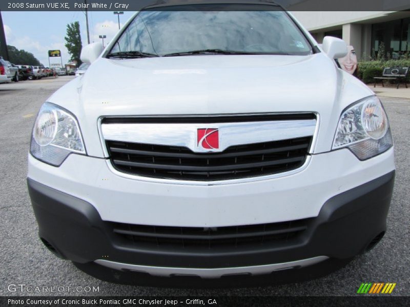 Polar White / Gray 2008 Saturn VUE XE