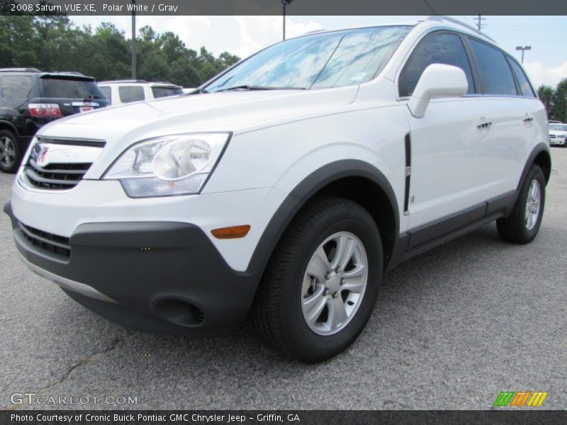 Polar White / Gray 2008 Saturn VUE XE