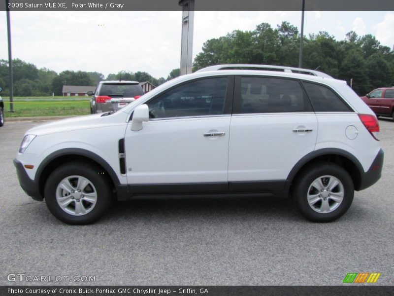 Polar White / Gray 2008 Saturn VUE XE