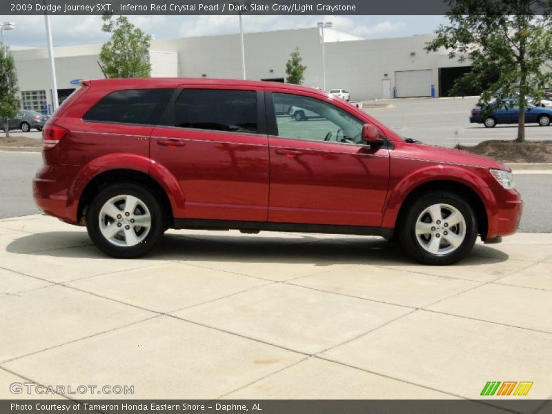  2009 Journey SXT Inferno Red Crystal Pearl