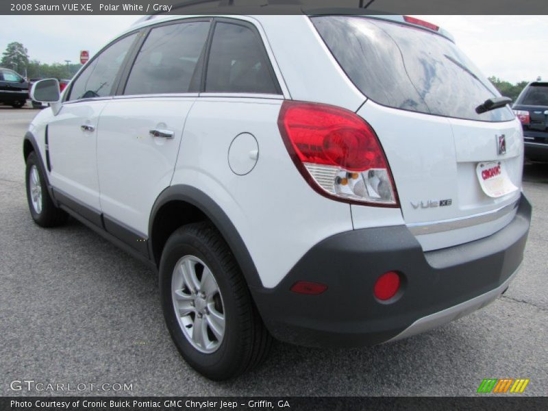 Polar White / Gray 2008 Saturn VUE XE