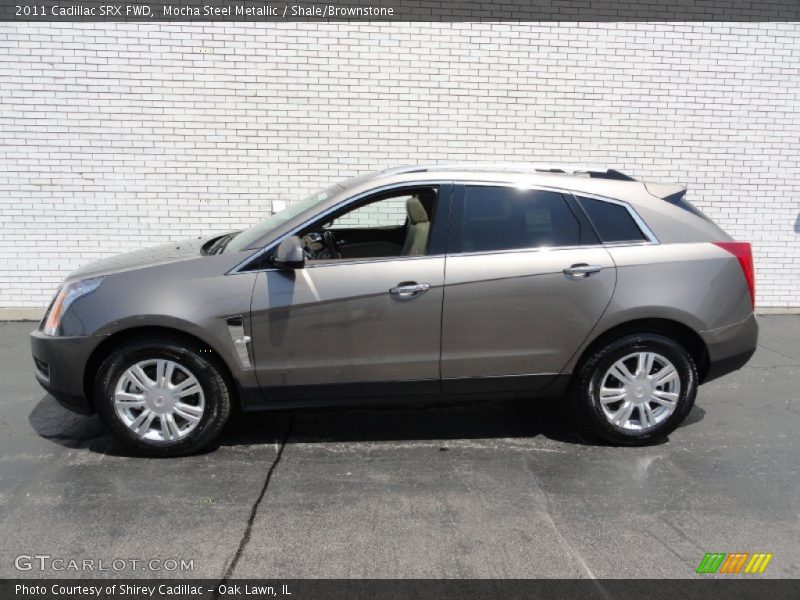 Mocha Steel Metallic / Shale/Brownstone 2011 Cadillac SRX FWD