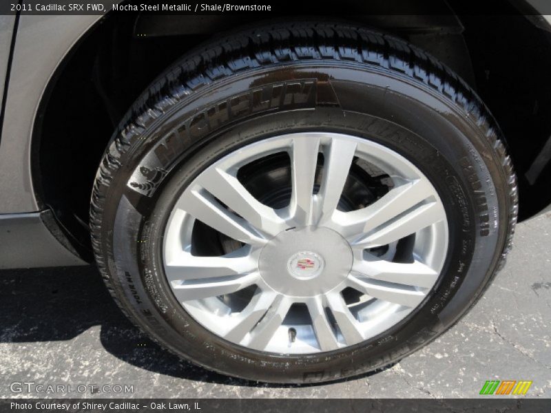 Mocha Steel Metallic / Shale/Brownstone 2011 Cadillac SRX FWD