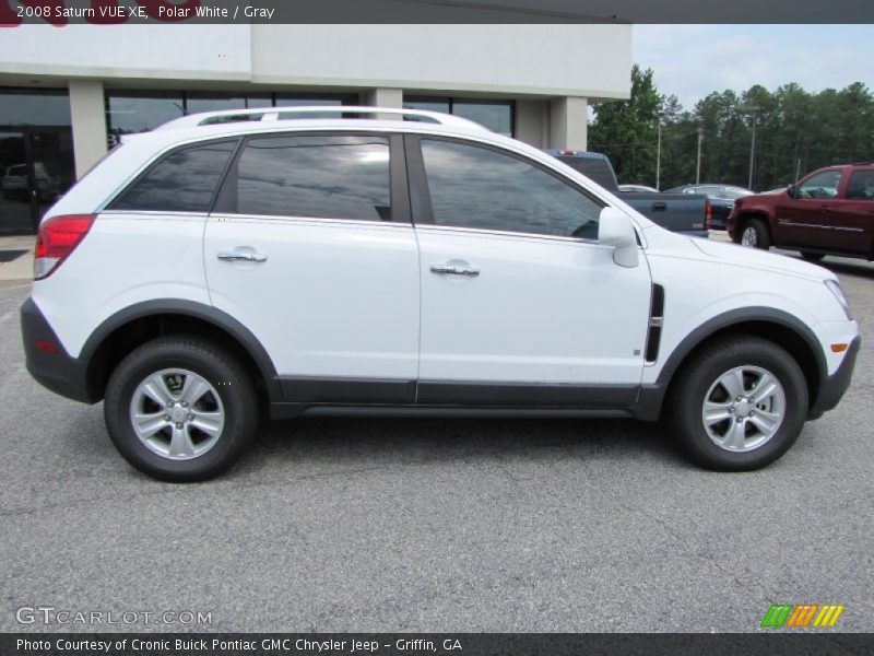 Polar White / Gray 2008 Saturn VUE XE