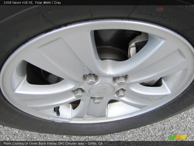 Polar White / Gray 2008 Saturn VUE XE