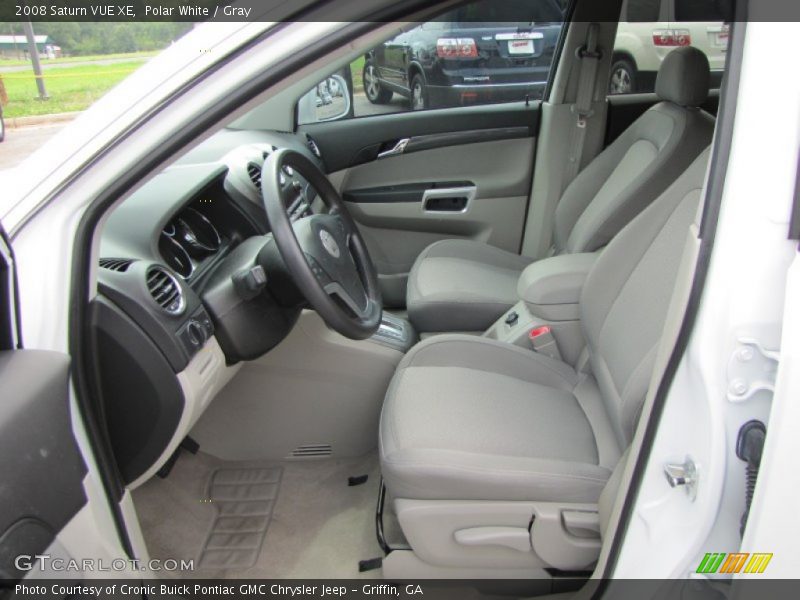 Polar White / Gray 2008 Saturn VUE XE