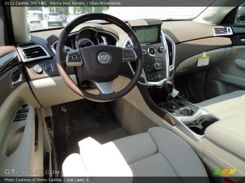 Mocha Steel Metallic / Shale/Brownstone 2011 Cadillac SRX FWD