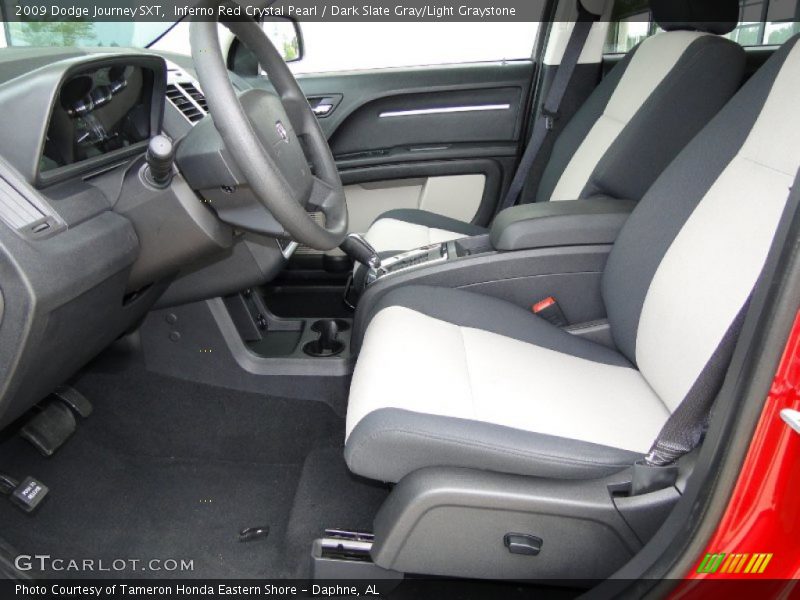 2009 Journey SXT Dark Slate Gray/Light Graystone Interior