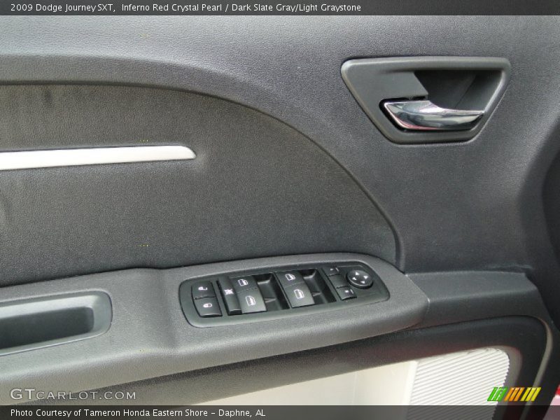 Inferno Red Crystal Pearl / Dark Slate Gray/Light Graystone 2009 Dodge Journey SXT