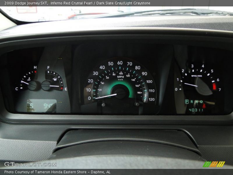  2009 Journey SXT SXT Gauges