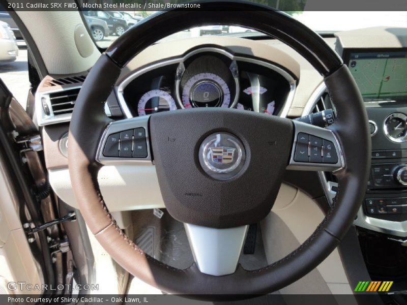 Mocha Steel Metallic / Shale/Brownstone 2011 Cadillac SRX FWD
