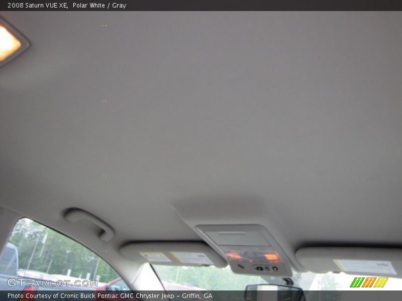 Polar White / Gray 2008 Saturn VUE XE