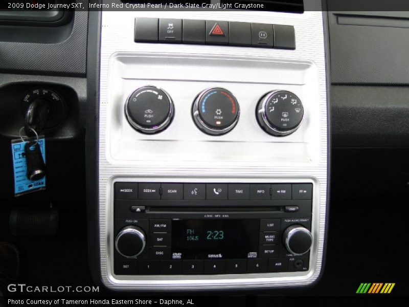 Inferno Red Crystal Pearl / Dark Slate Gray/Light Graystone 2009 Dodge Journey SXT