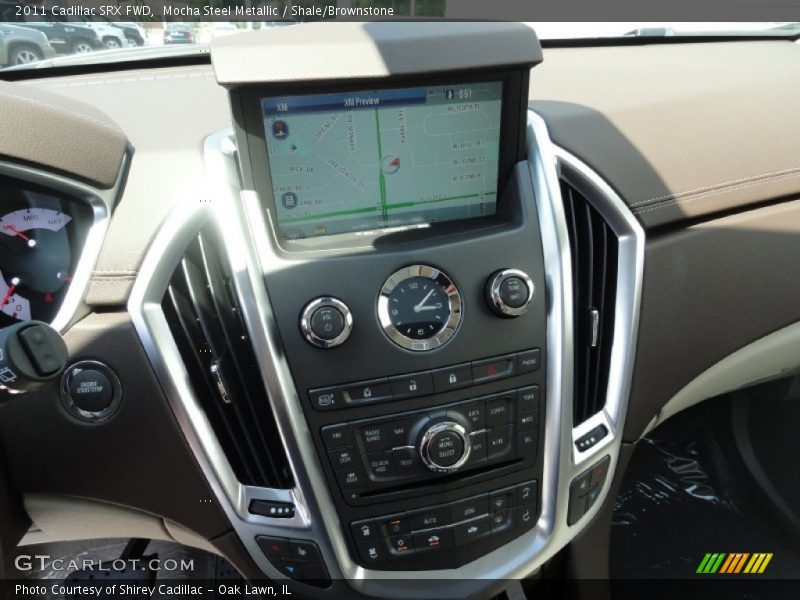 Mocha Steel Metallic / Shale/Brownstone 2011 Cadillac SRX FWD