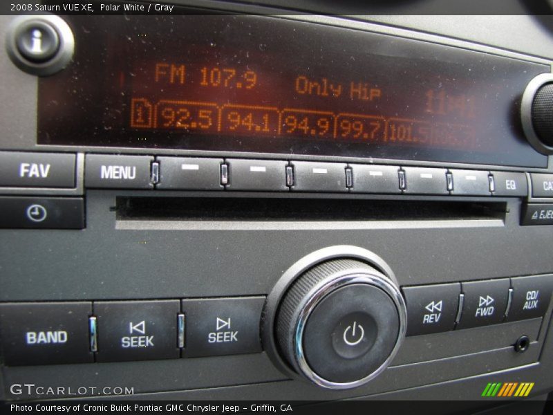 Polar White / Gray 2008 Saturn VUE XE