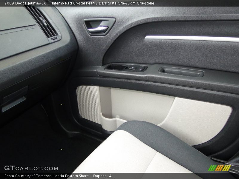 Inferno Red Crystal Pearl / Dark Slate Gray/Light Graystone 2009 Dodge Journey SXT