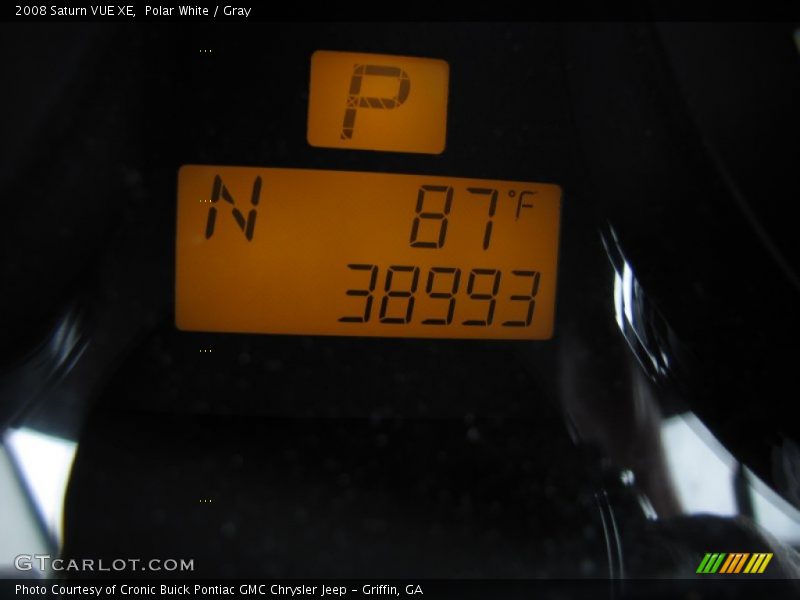 Polar White / Gray 2008 Saturn VUE XE