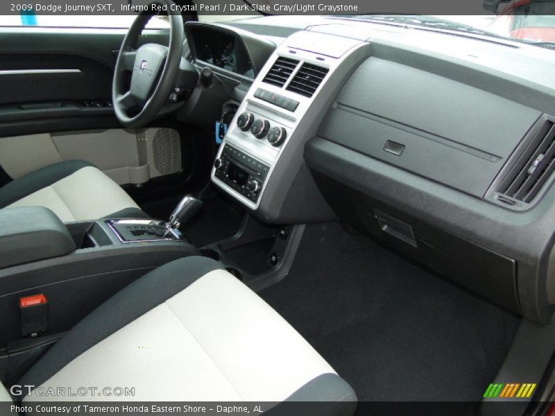 Inferno Red Crystal Pearl / Dark Slate Gray/Light Graystone 2009 Dodge Journey SXT