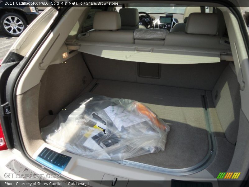 Gold Mist Metallic / Shale/Brownstone 2011 Cadillac SRX FWD