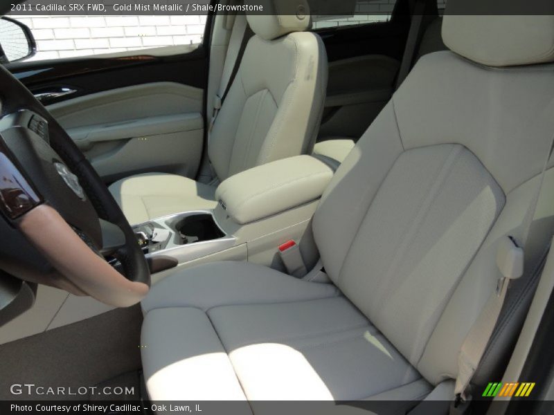 Gold Mist Metallic / Shale/Brownstone 2011 Cadillac SRX FWD