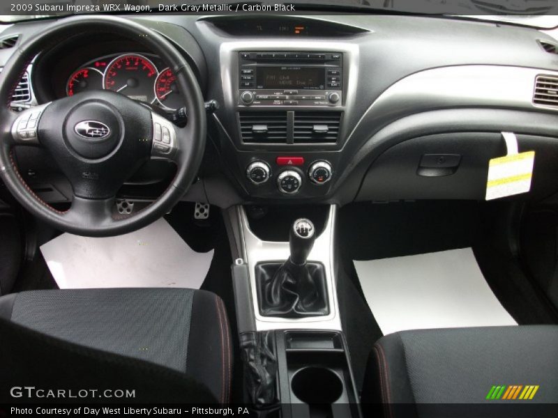 Dashboard of 2009 Impreza WRX Wagon