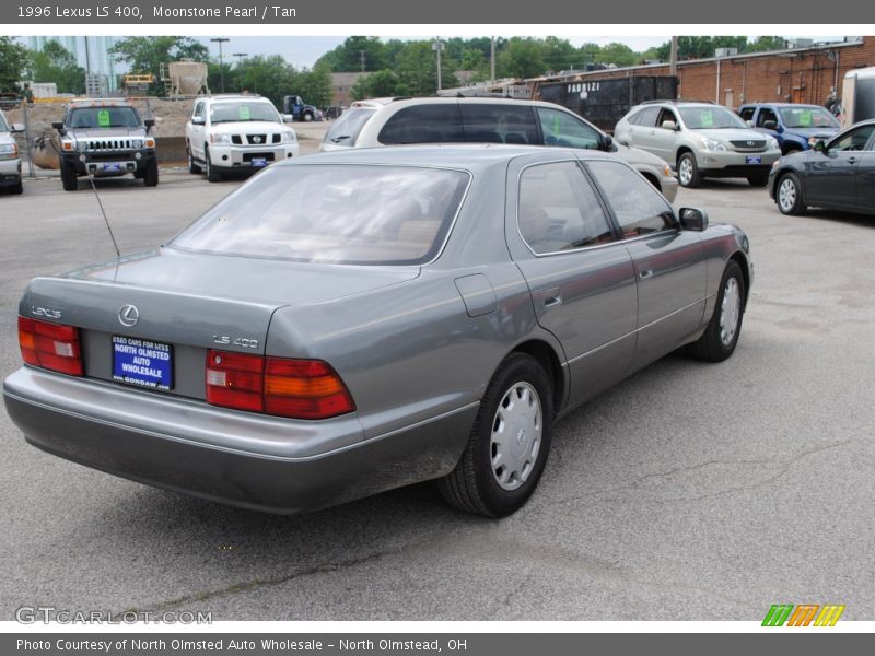 Moonstone Pearl / Tan 1996 Lexus LS 400