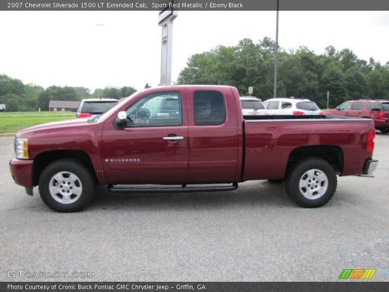  2007 Silverado 1500 LT Extended Cab Sport Red Metallic