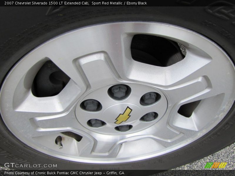 Sport Red Metallic / Ebony Black 2007 Chevrolet Silverado 1500 LT Extended Cab