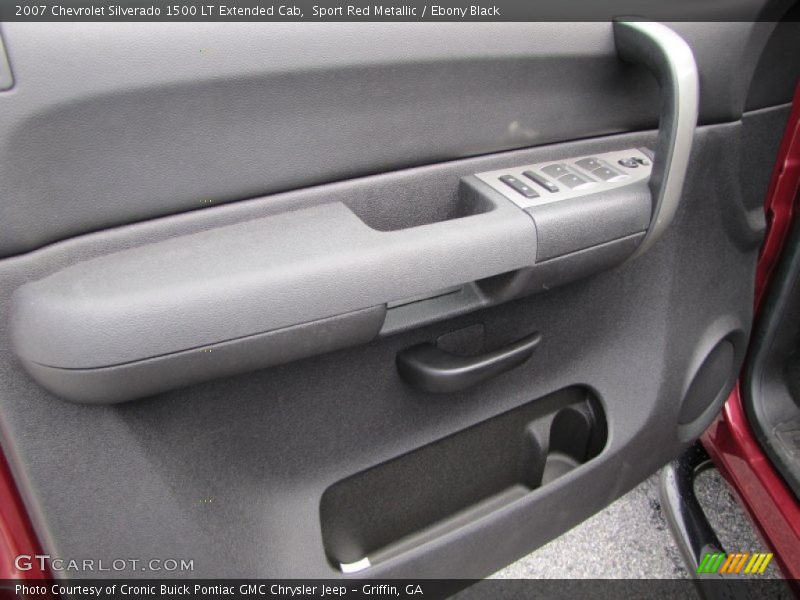 Sport Red Metallic / Ebony Black 2007 Chevrolet Silverado 1500 LT Extended Cab