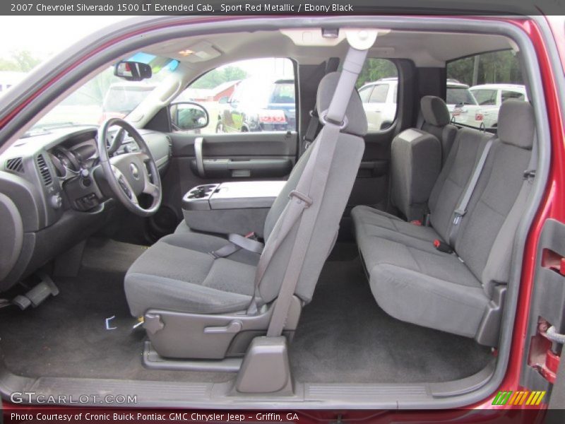  2007 Silverado 1500 LT Extended Cab Ebony Black Interior