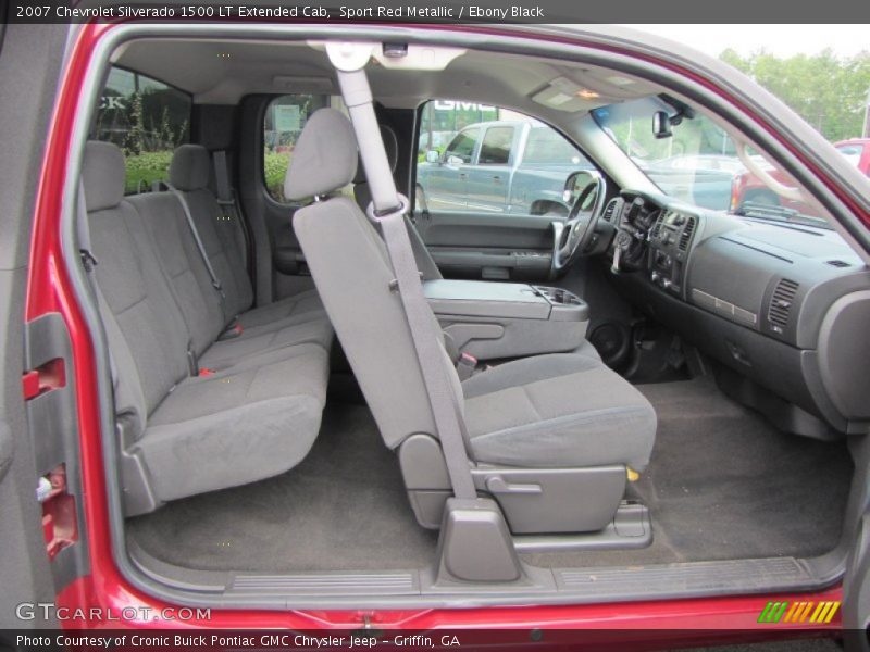  2007 Silverado 1500 LT Extended Cab Ebony Black Interior
