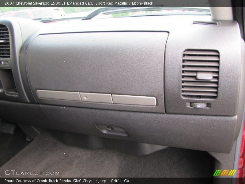 Sport Red Metallic / Ebony Black 2007 Chevrolet Silverado 1500 LT Extended Cab