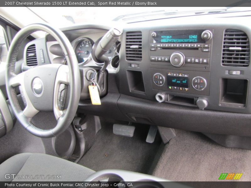 Sport Red Metallic / Ebony Black 2007 Chevrolet Silverado 1500 LT Extended Cab