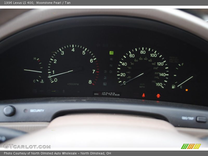  1996 LS 400 400 Gauges