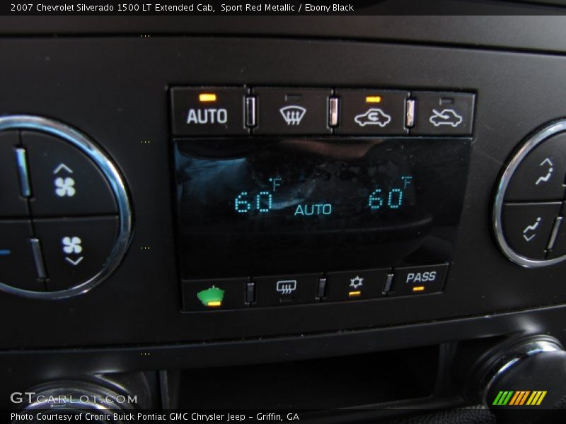 Sport Red Metallic / Ebony Black 2007 Chevrolet Silverado 1500 LT Extended Cab