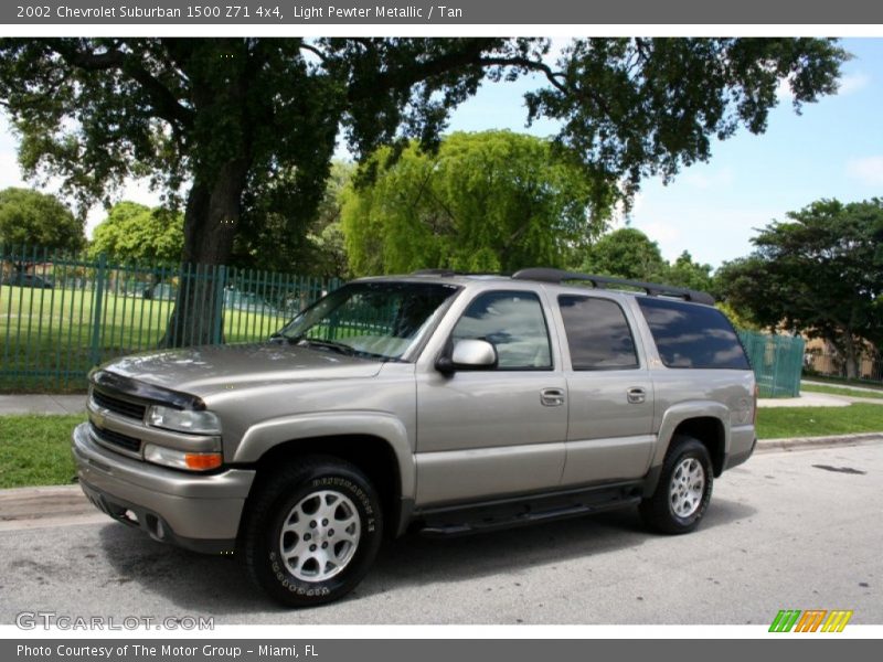  2002 Suburban 1500 Z71 4x4 Light Pewter Metallic