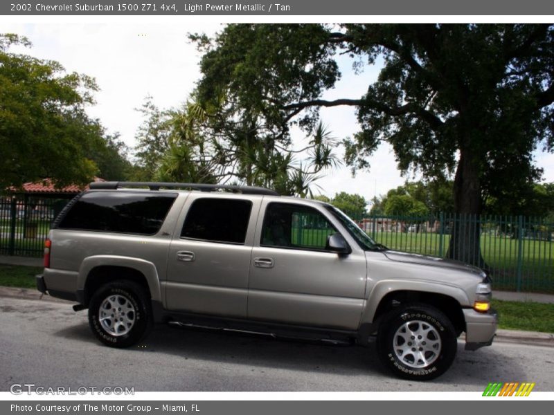  2002 Suburban 1500 Z71 4x4 Light Pewter Metallic